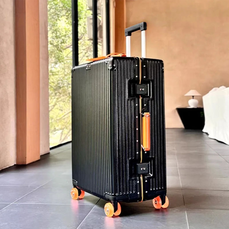 Aluminum Frame with Colorful S - Aluminum Frame Carry On Luggage recension och pris