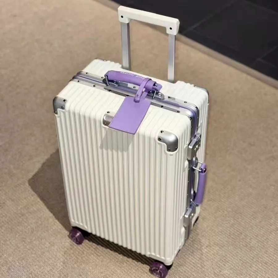 Aluminum Frame with Colorful S - Aluminum Frame Carry On Luggage recension och pris