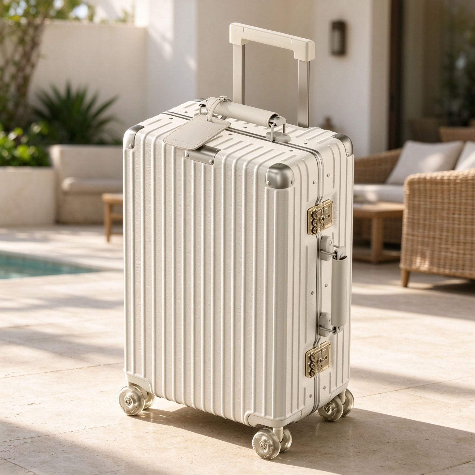 2026 New Women's Skating Wheel - Spinner Wheel Rolling Suitcase 20 Inch recension och pris