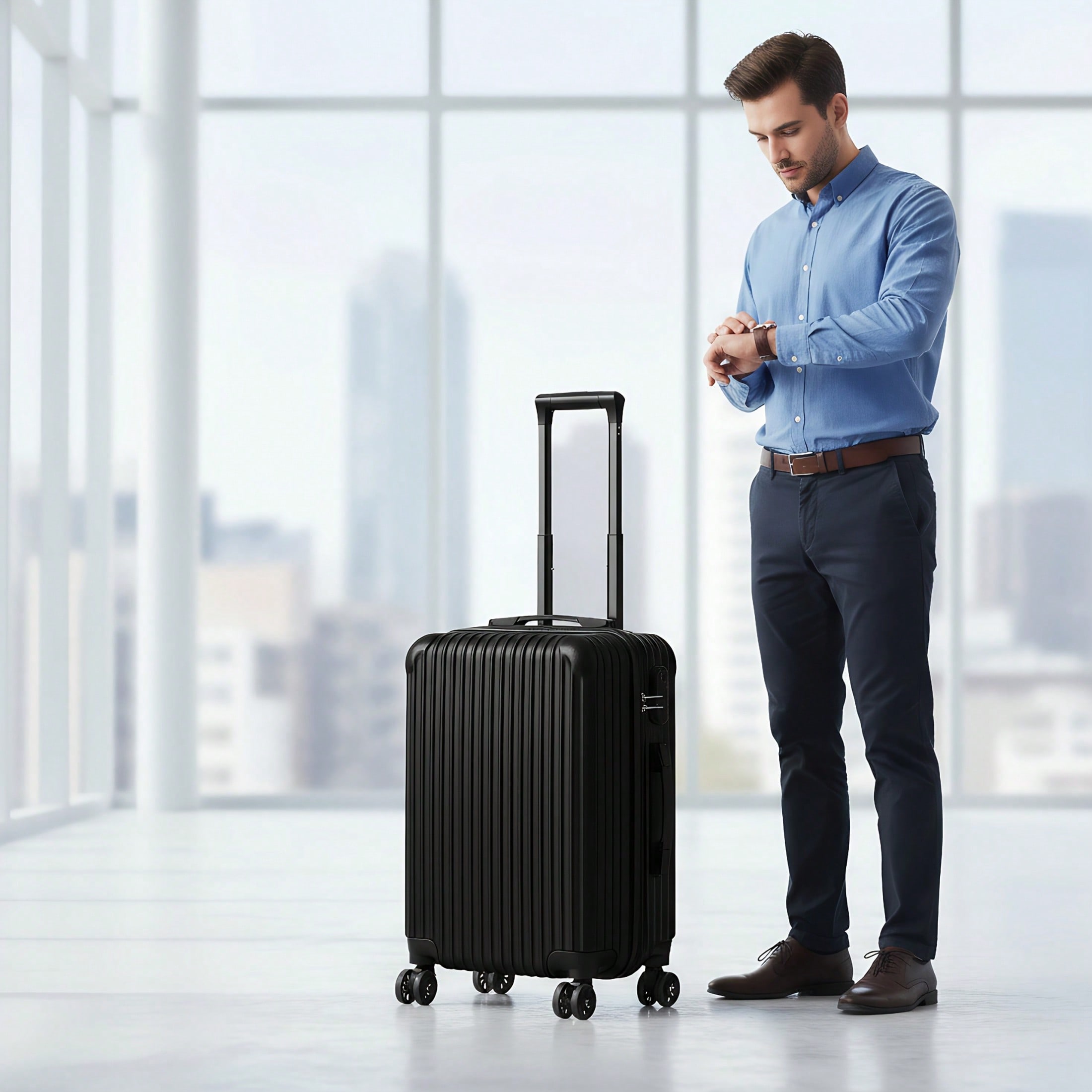 20‑Inch Hard‑Shell Carry‑On Lu - Spinner Wheel Rolling Suitcase 20 Inch recension och pris