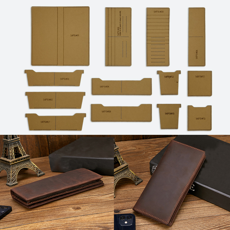 YOMDID 13PCS Long Folding Wall - Wallets recension och pris