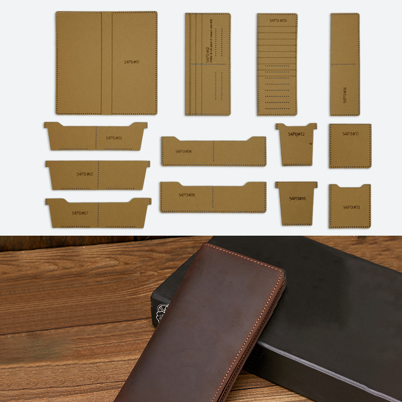 YOMDID 13PCS Long Folding Wall - Wallets recension och pris