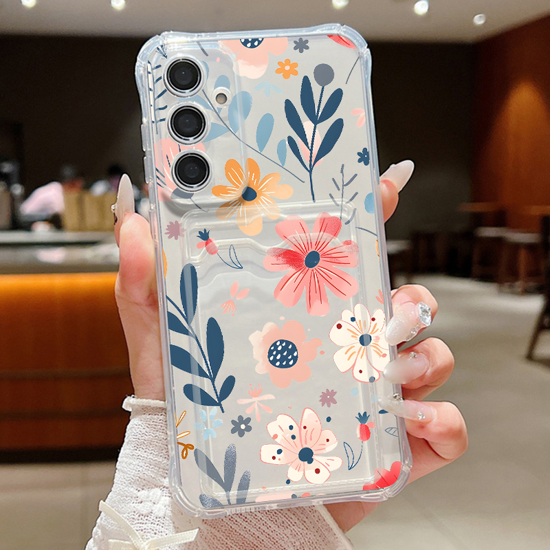 Colorful Flower Wallet Case Fo - Wallets recension och pris