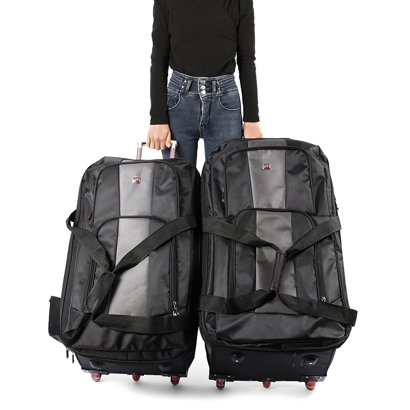 28/32 inch Large Capacity Roll - Foldable Rolling Luggage Bag recension och pris